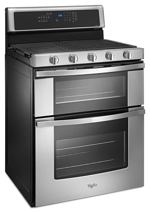 Whirlpool 6 Cu. Ft. Gas Range with AquaLift® and Self-Clean - Stainless Steel - WGG745S0FS