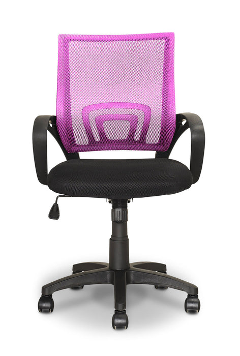 Loft 21\" Mesh Office Chair - Pink