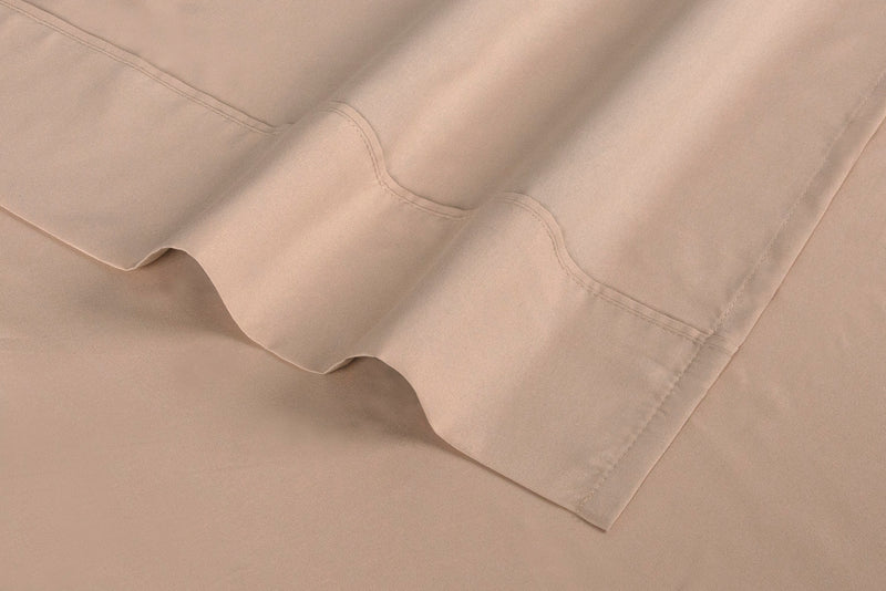 BEDGEAR® Basic 4-Piece King Sheet Set - Sand