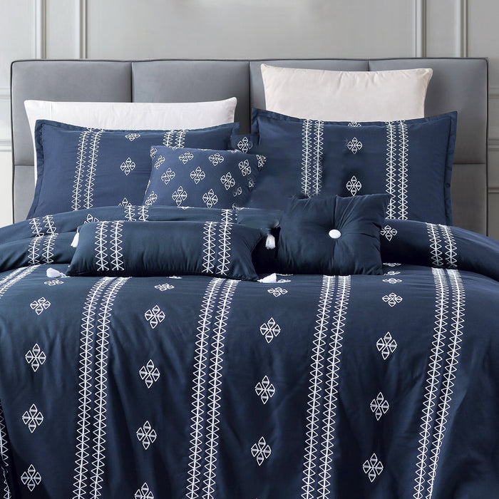 Berlin 7-Piece Queen Comforter Set