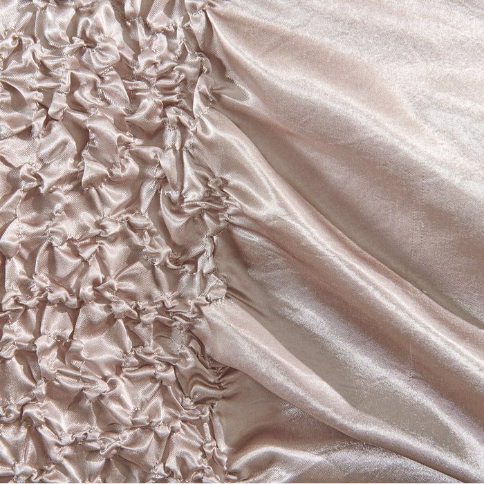 Beatrice 7-Piece King Comforter Set - Taupe