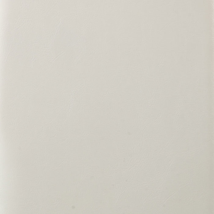 Chase Upholstered Bed in White Vegan-Leather Fabric - Full Size