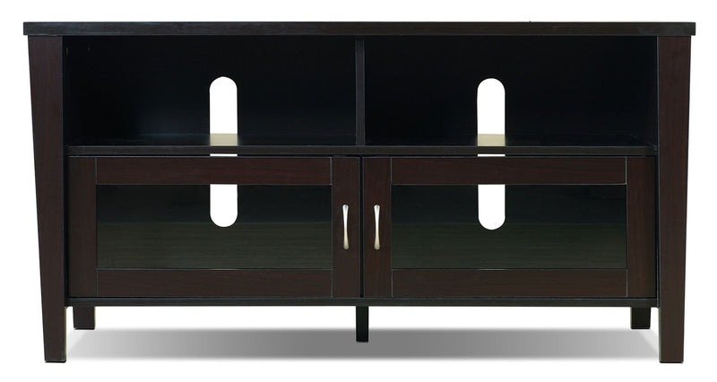 Bailey 47\" TV Stand with Storage and Cable Management for TVs up to 55\"- Coffee Brown