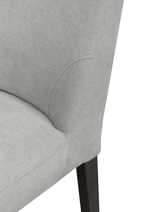 Cora Dining Chair with Polyester Fabric - Taupe