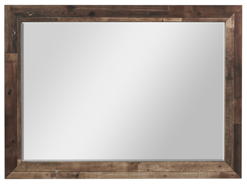 Derekson Bedroom Dresser Mirror - Grey