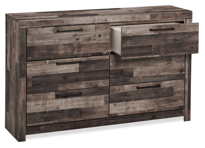 Derekson Bedroom 6-Drawer Dresser, 58.7\"W x 36.4\"H - Grey