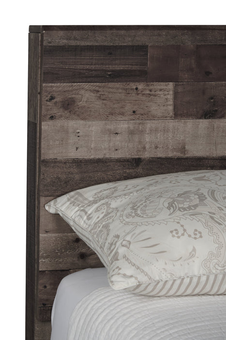 Derekson Panel Headboard, Grey - Queen Size
