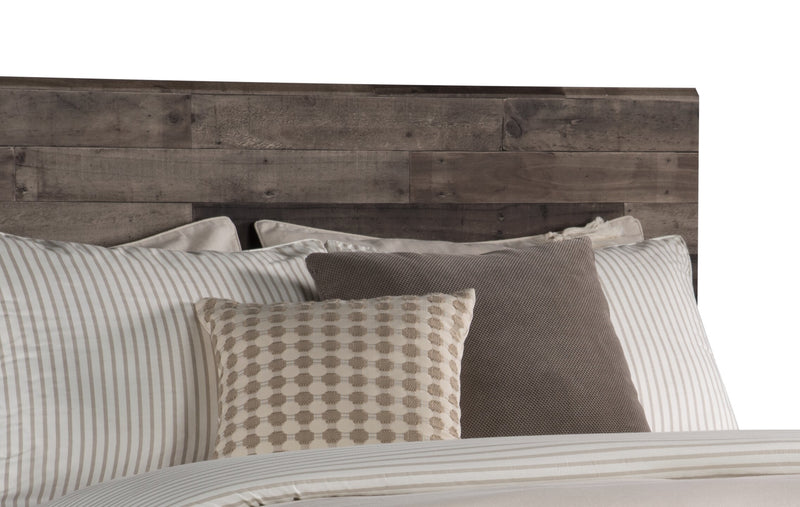Derekson Panel Headboard, Grey - Full Size