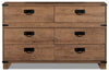 Driftwood 6-Drawer Dresser for Kids, 48.58\"W - Brown