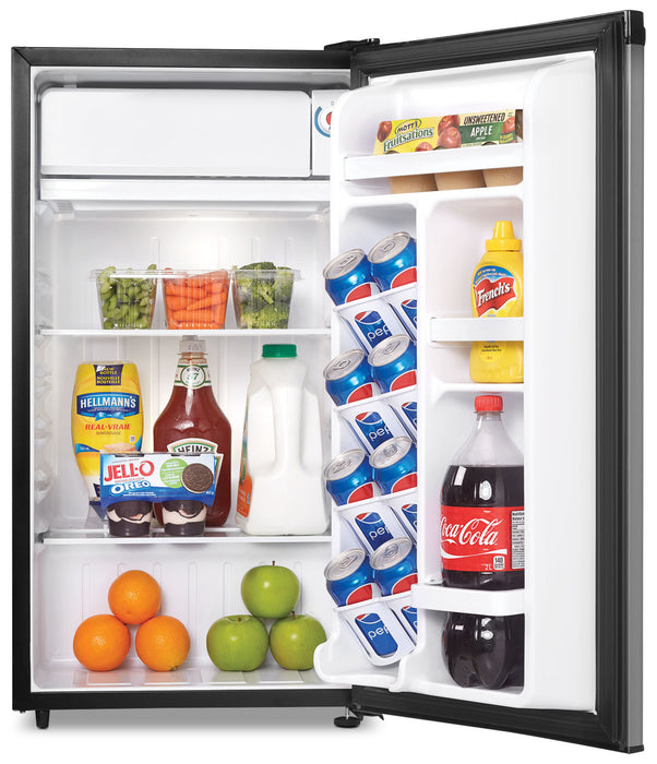 Danby 17.7\" 3.2 Cu. Ft. Single-Door Mini Fridge - Stainless Steel - DCR032A2BSLDD