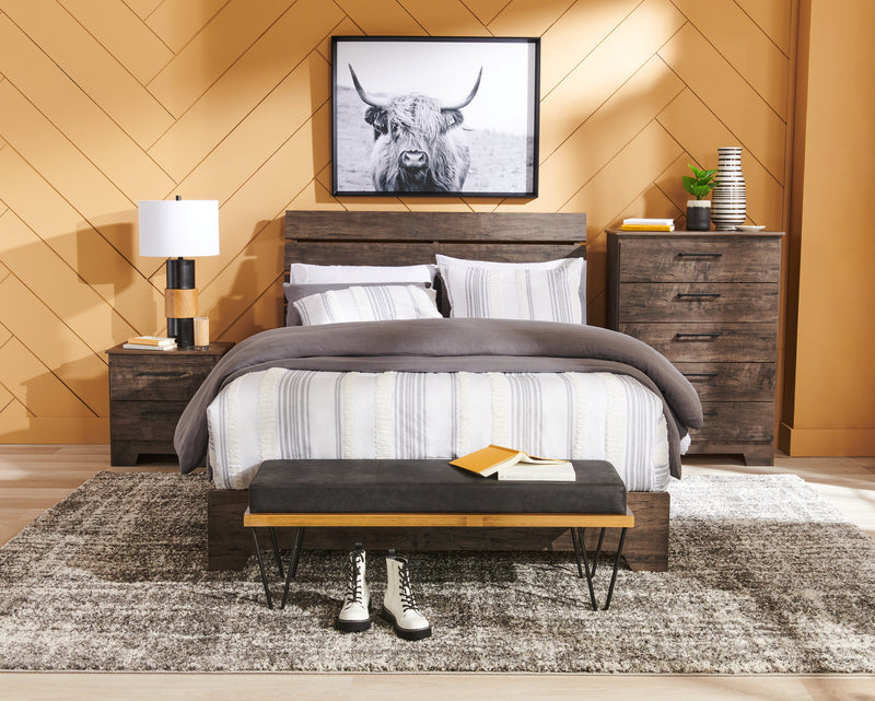 Framed Laminated Bull - 31\" x 41\"