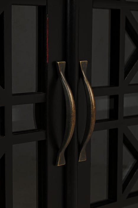 Marseille 32\" Accent Cabinet with Drawer - Black