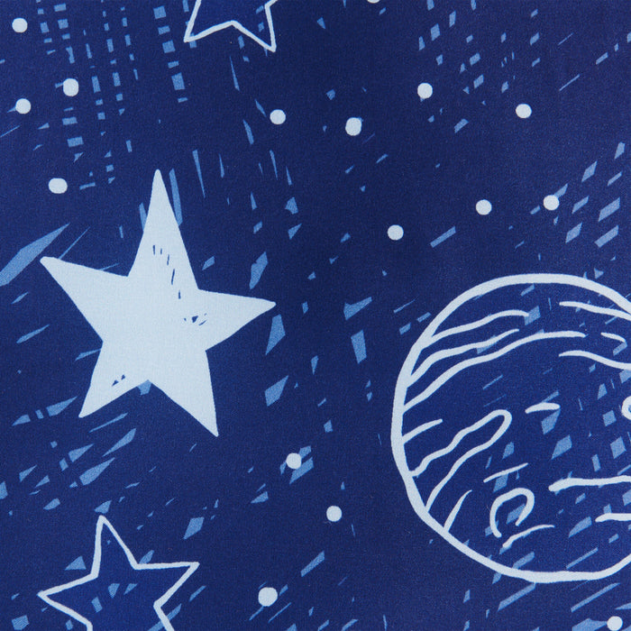 Galaxy 3-Piece Twin Comforter Set - Blue