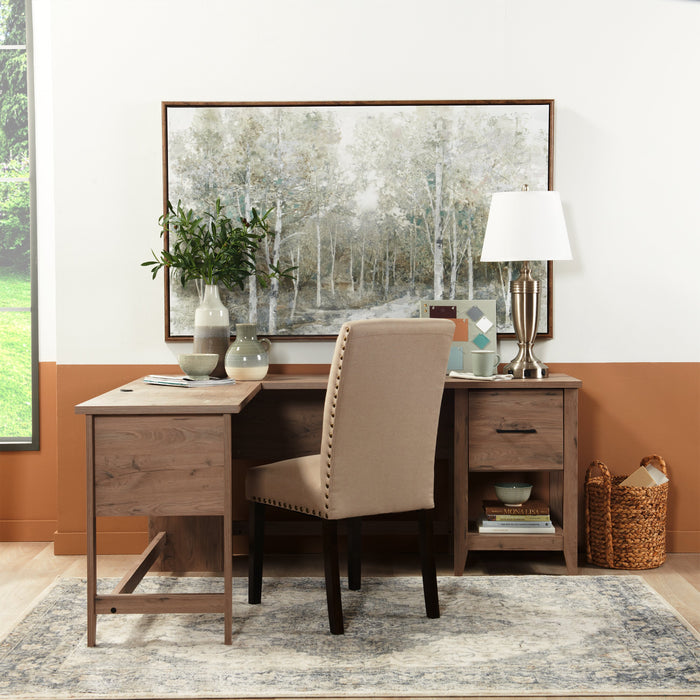 Garcia 29.5\" Silver Table Lamp with USB Charging