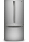 GE 33\" 24.8 Cu. Ft. French-Door Refrigerator - Stainless Steel Fingerprint Resistant  - GNE25DYRKFS