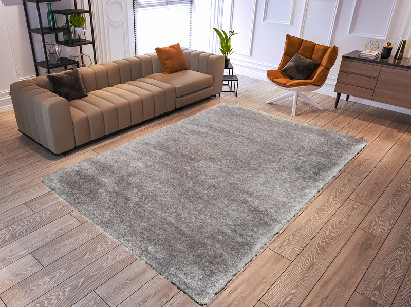 Harlow Grey Area Rug - 7' 9\" x 9' 5\"