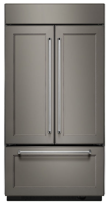 KitchenAid 42\" 24.2 Cu. Ft. Bottom-Mount Refrigerator - Panel Ready - KBFN502EPA