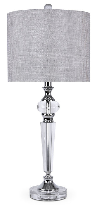 26\" Glam Crystal Table Lamp