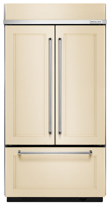 KitchenAid 42\" 24.2 Cu. Ft. Bottom-Mount Refrigerator - Panel Ready - KBFN502EPA