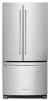 KitchenAid 33\" 22 Cu. Ft. French-Door Refrigerator - Stainless Steel - KRFF302ESS