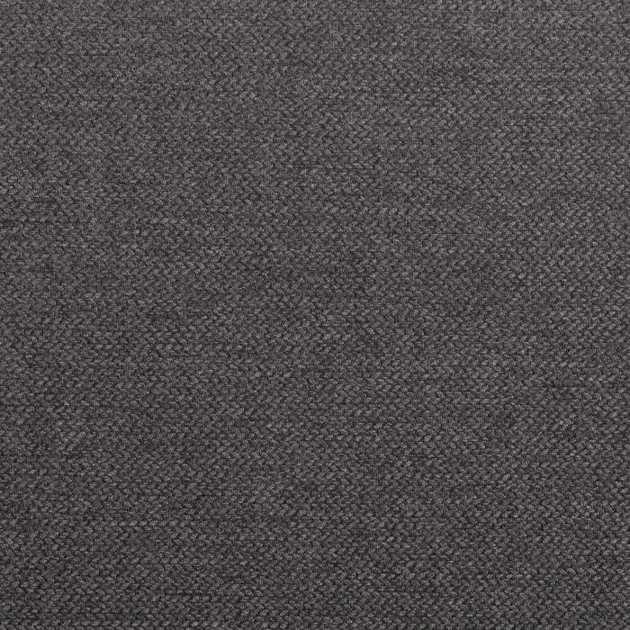 Jace Upholstered Storage Platform Bed in Grey Fabric, Tufted - Queen Size