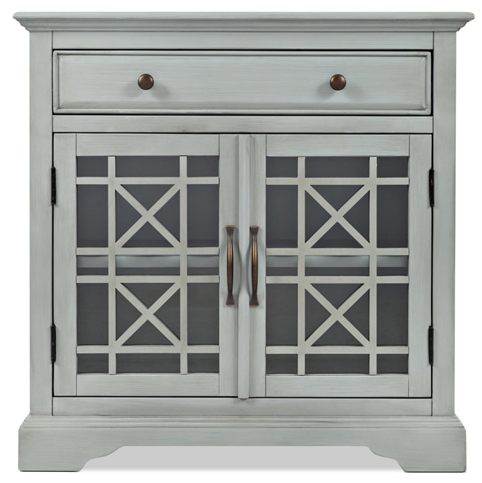 Marseille 32\" Accent Cabinet with Drawer - Antique Grey