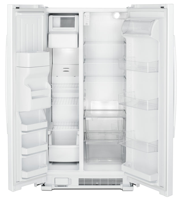 Amana 33\" 21 Cu. Ft. Side-by-Side Refrigerator - White - ASI2175GRW