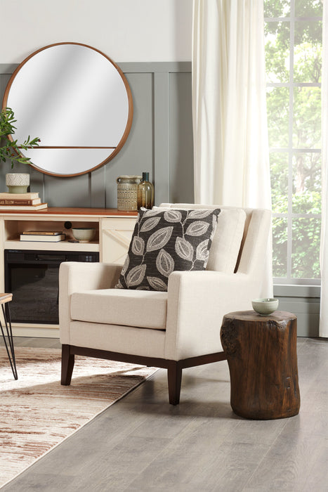 Jordy 15\" Faux Wood Accent Table - Black