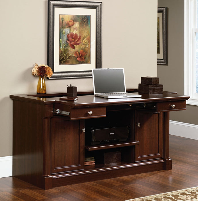 Palladia 62.05\" Office Desk with Storage - Select Cherry