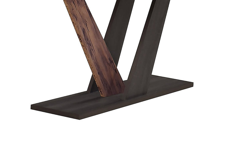 Kinsley 47.25\" Modern Sofa Table - Dark Brown Wood