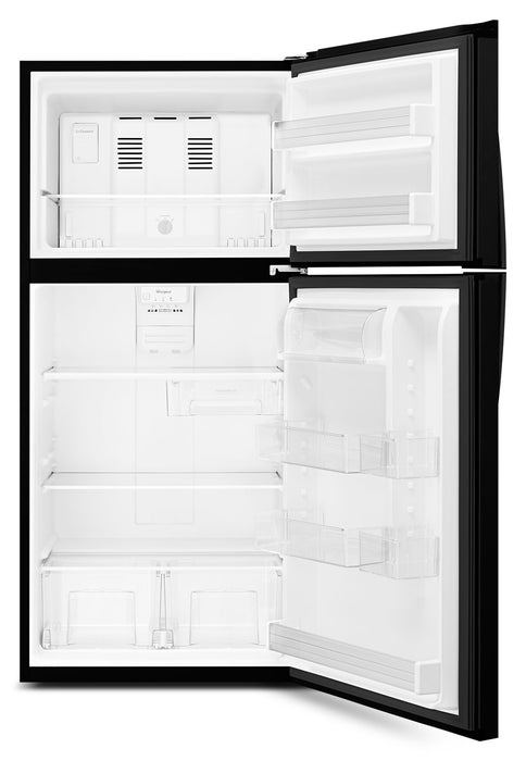 Whirlpool 30\" 19.2 Cu. Ft. Top-Mount Refrigerator - Black - WRT549SZDB