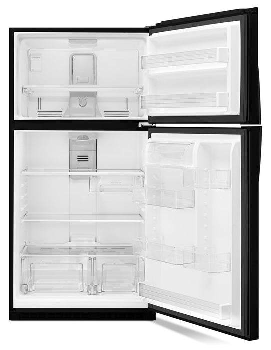 Whirlpool 33\" 21.3 Cu. Ft. Top-Mount Refrigerator - Black - WRT541SZDB