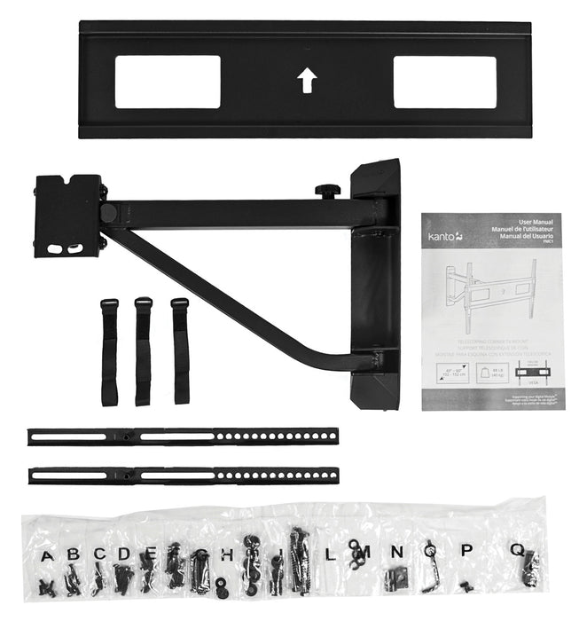 Kanto FMC1 Telescoping Corner Wall Mount for 40\" to 60\" TVs