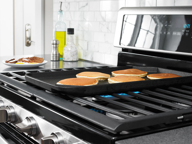 Whirlpool 6 Cu. Ft. Gas Range with AquaLift® and Self-Clean - Stainless Steel - WGG745S0FS