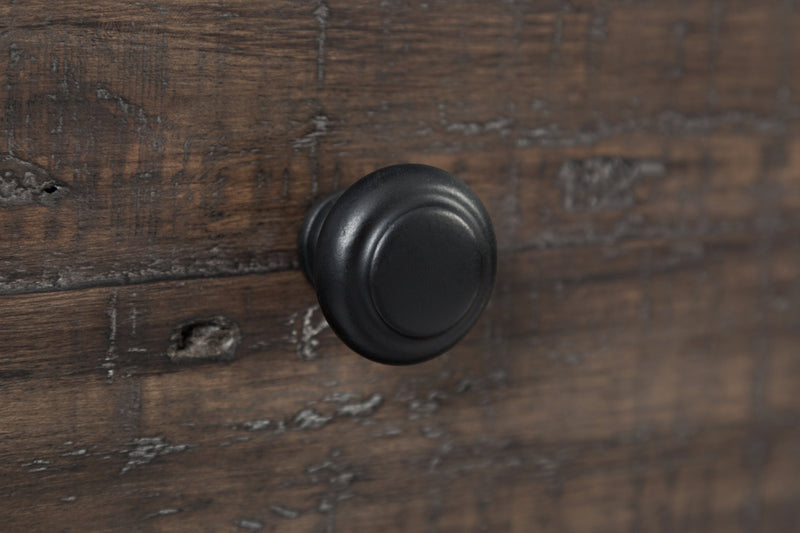 Madison 50\" Rustic Sofa Table with Storage and Shelf - Grey Brown Wood