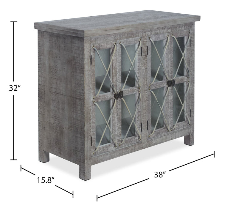 Makati 38\"  Accent Cabinet - Cream