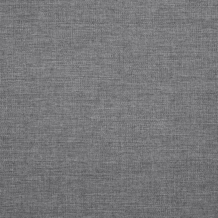 Morris Armless Outdoor Patio Chair - Hand-Woven Resin Wicker, Olefin Fabric, UV & Weather Resistant - Grey