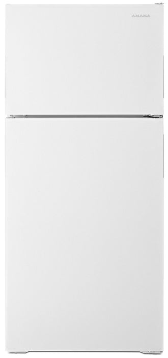 Amana 28\" 14 Cu. Ft. Top-Mount Refrigerator - White - ART104TFDW