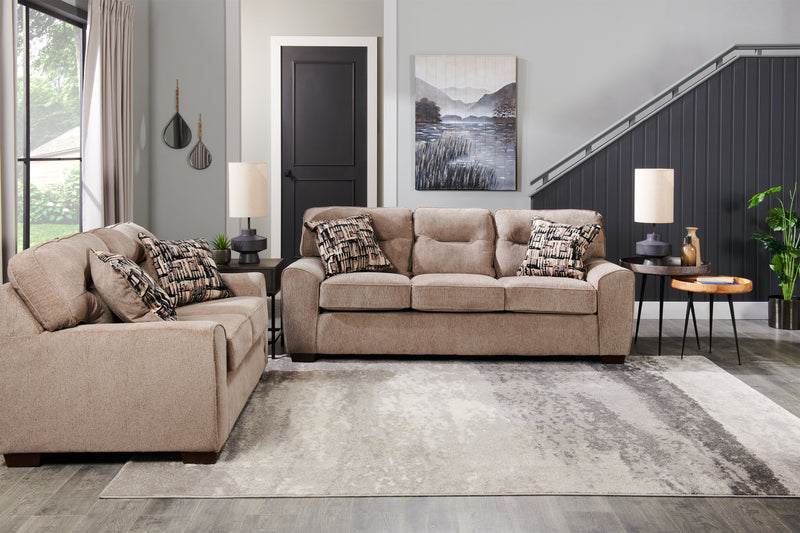 Nashik 24\" Round Accent Table - Grey Brown