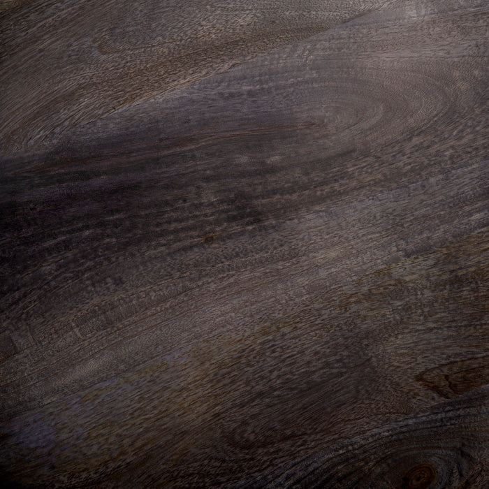 Nashik 24\" Round Accent Table - Grey Brown