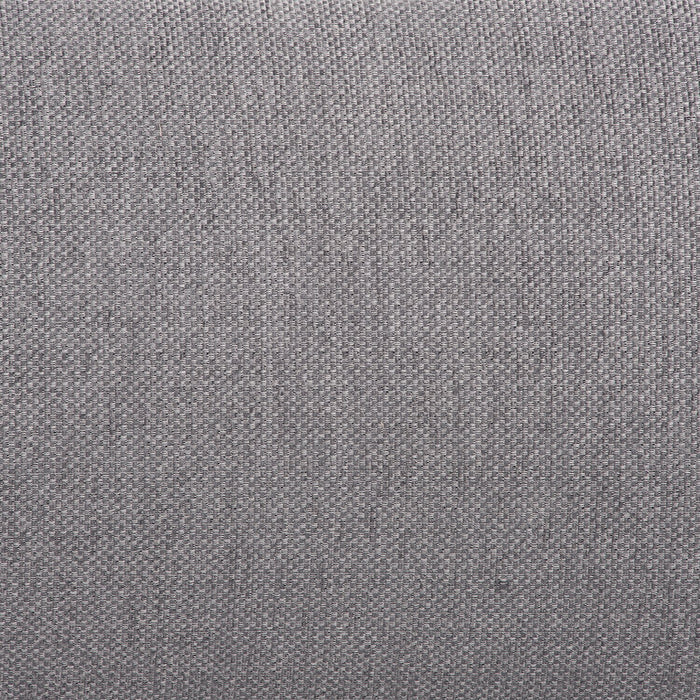 Naya Upholstered Bed in Grey Fabric, Tufted - King Size