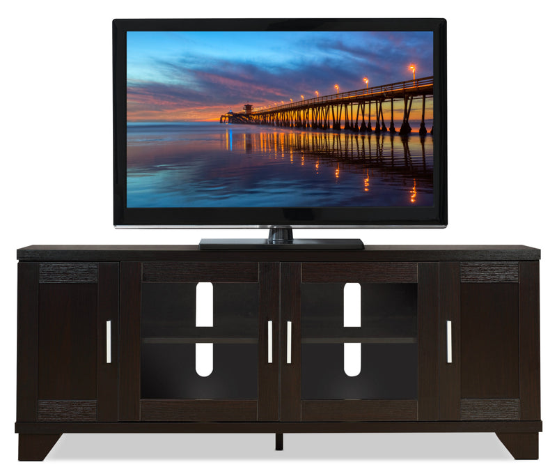 Dakota 60\" TV Stand with Storage and Cable Management for TVs up to 65\"- Espresso