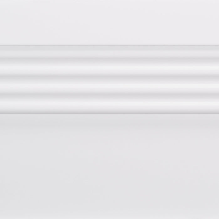 Olivia Platform Storage Bed with Headboard & Frame, Made in Canada, White - Queen Size