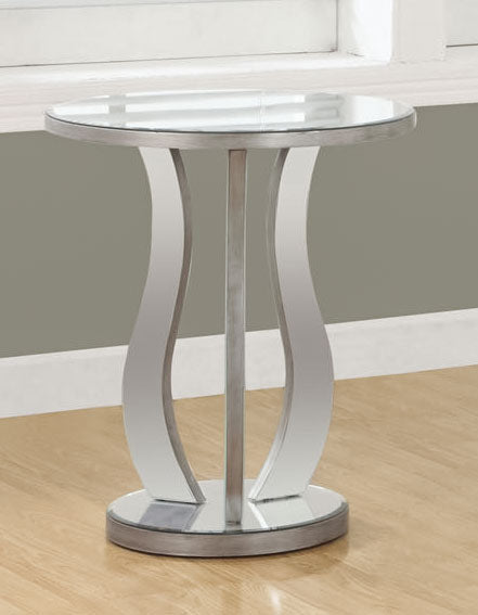 Laurel 20\" Glam End table - Mirrored