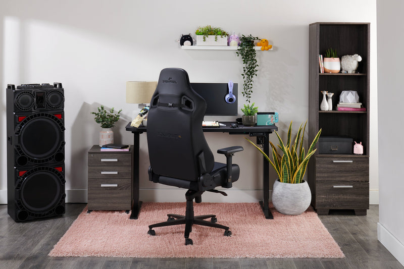 Oscar 15.75\" 3-Drawer Lateral Filing Cabinet - Distressed Grey