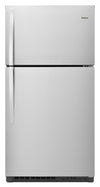 Whirlpool 33\" 21 Cu. Ft. Top-Mount Refrigerator - Fingerprint Resistant Stainless Steel - WRT541SZDZ