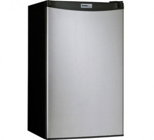 Danby 17.7\" 3.2 Cu. Ft. Single-Door Mini Fridge - Stainless Steel - DCR032A2BSLDD