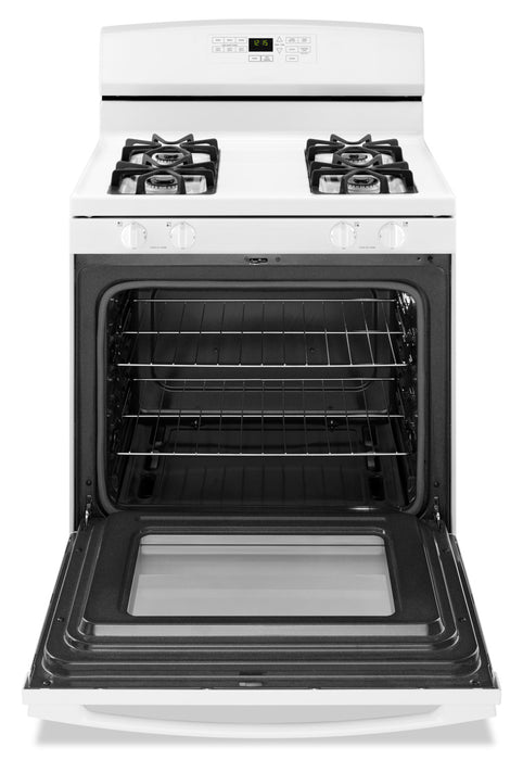 Amana 5 Cu. Ft. Gas Range with Self-Clean - White - AGR6603SFW