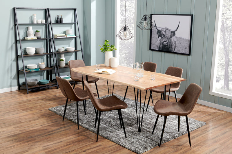 Santa Mon 30\" 5-Shelf Open Bookcase - Espresso