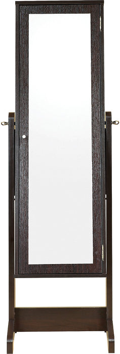 Messina 19\" Jewelry Mirror Cabinet - Espresso